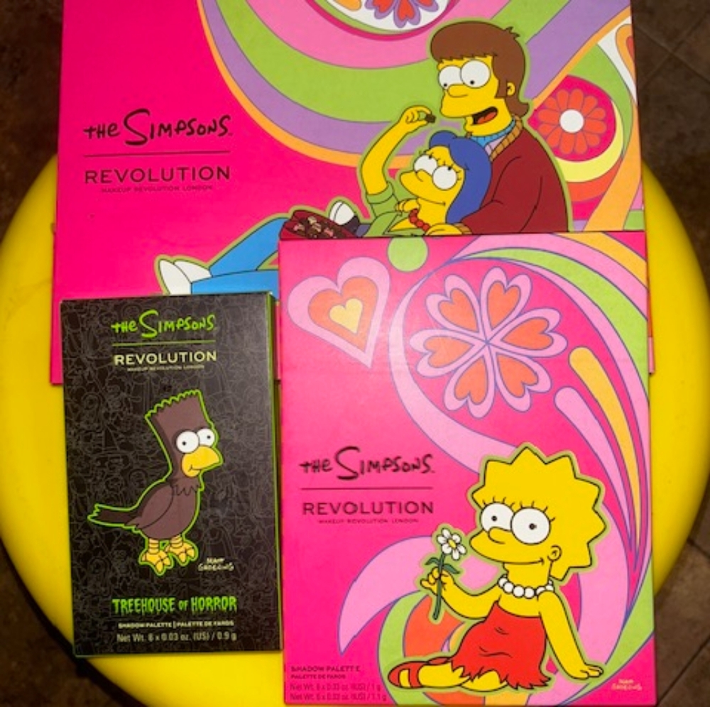 Simpsons eyeshadow palets